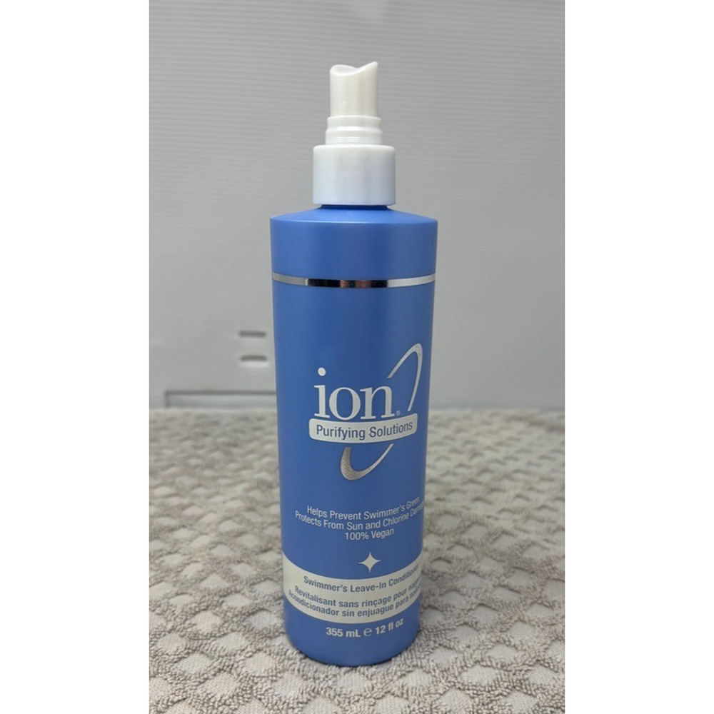 ION Styling Solutions Swimmer's Leave In Conditioner Spray 12 Oz FULL‎ No Cap